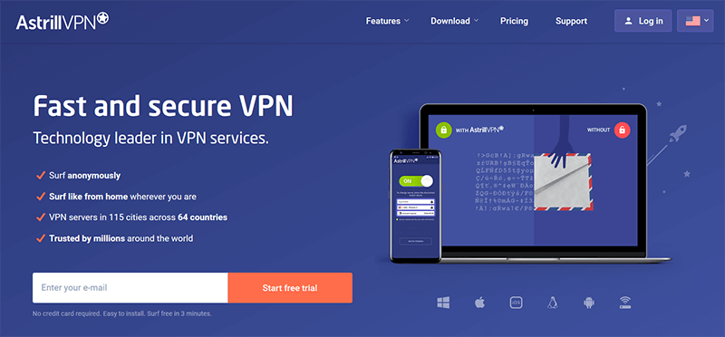 Astrill VPN in China