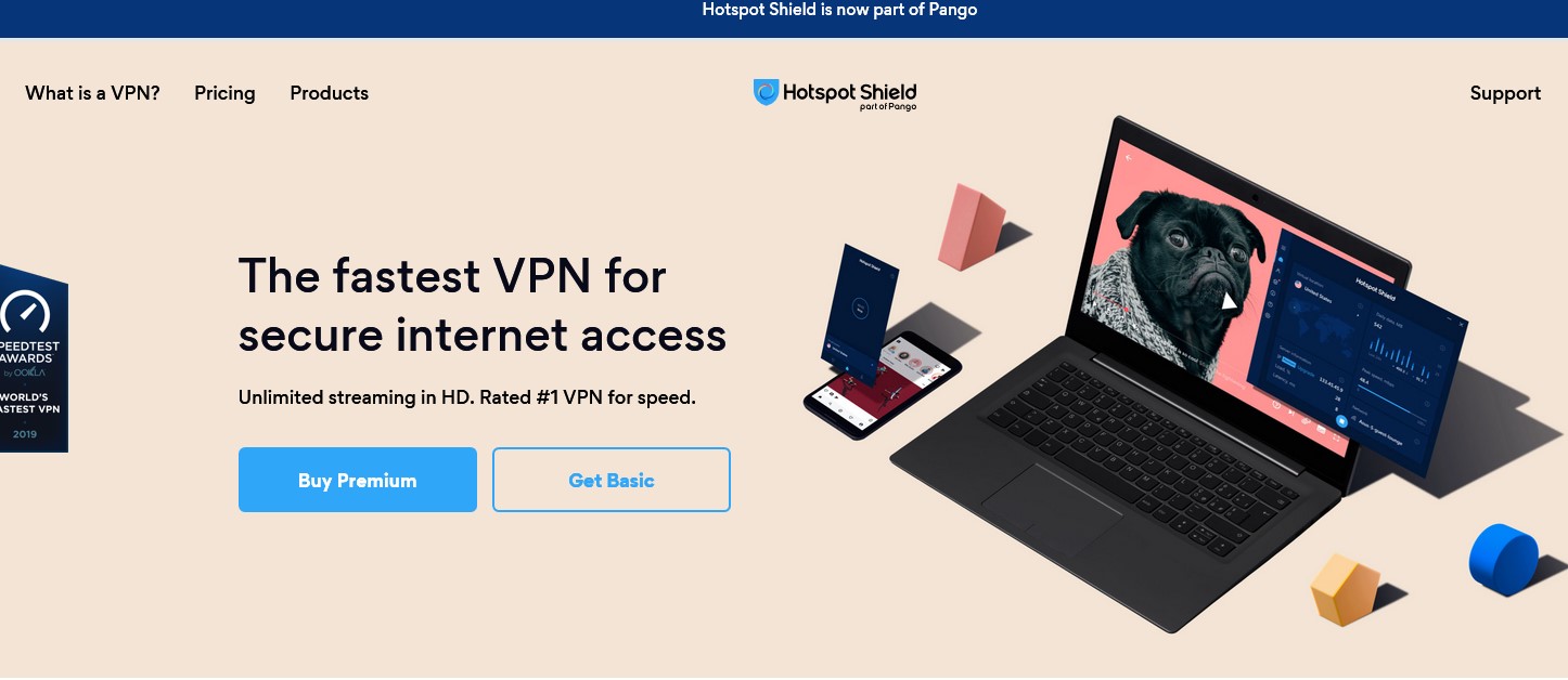 hotspot shield vpn free