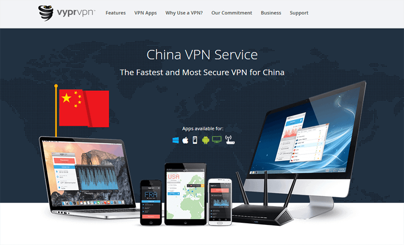 VyprVPN in China