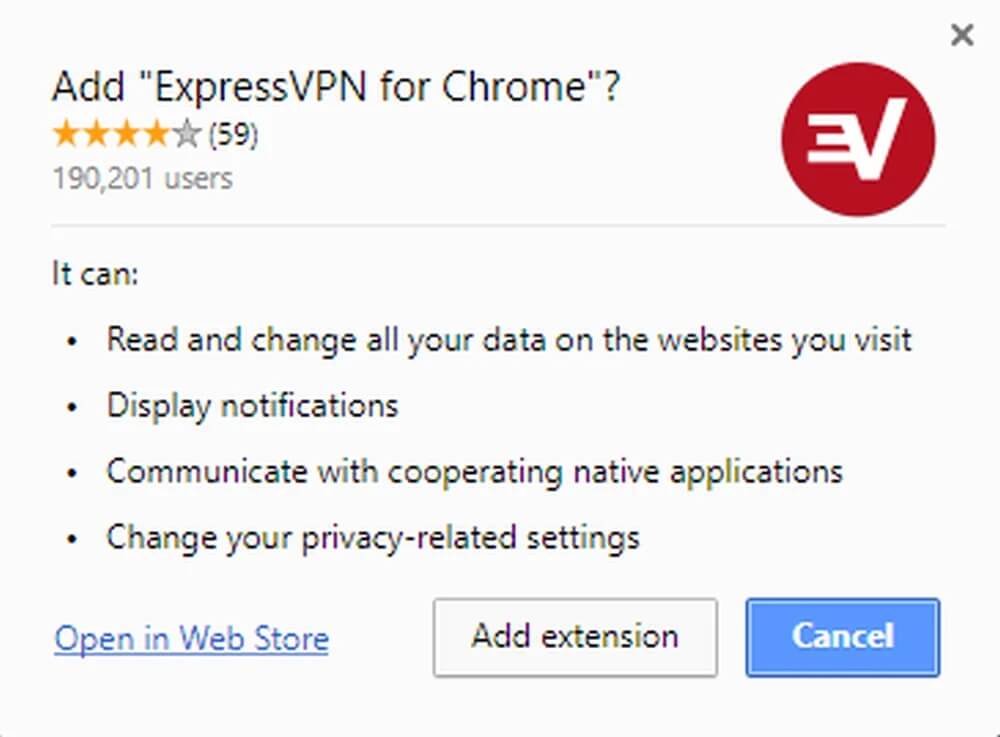 ExpressVPN Chrome