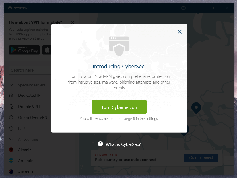 NordVPN Installation Step 5