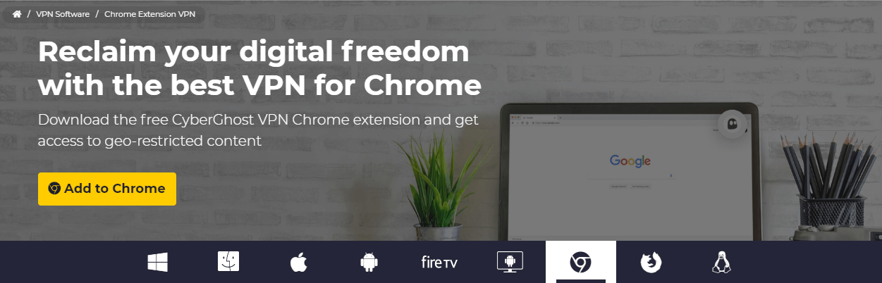 cyberghost vpn extension for chrome