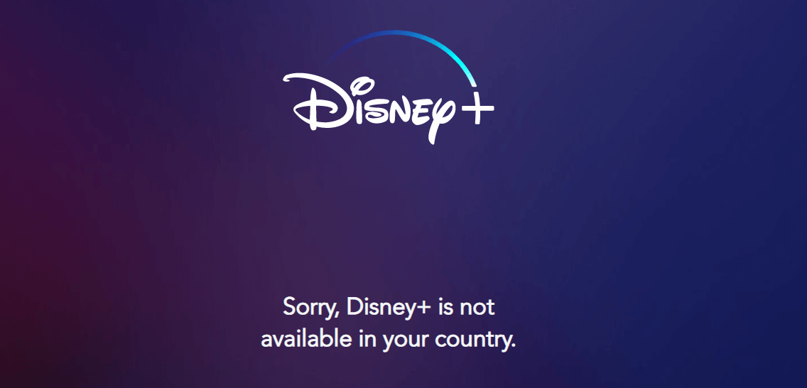 Disney+Not Available