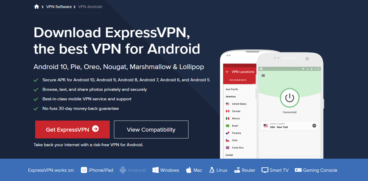 ExpressVPN Android