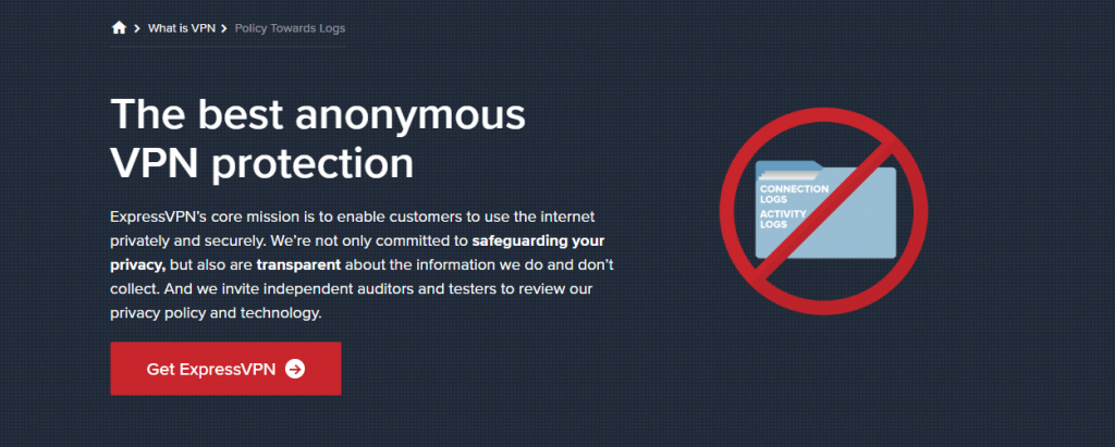ExpressVPN No-Log Policy