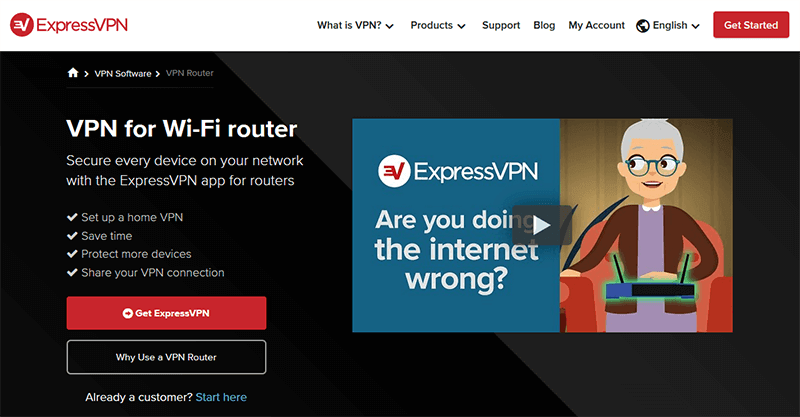 ExpressVPN on router