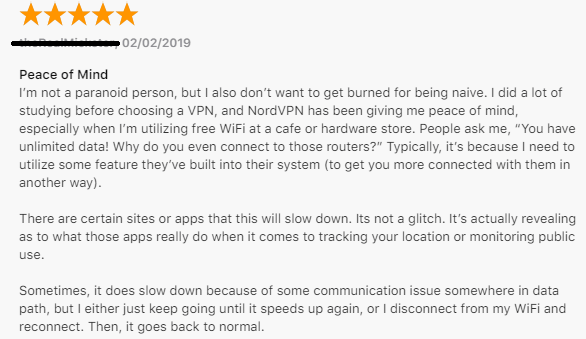 NordVPN Apple Review
