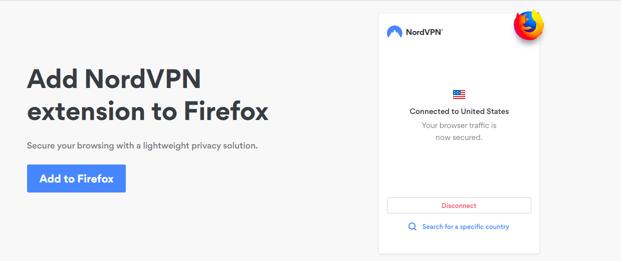 NordVPN Firefox