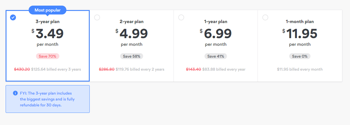 NordVPN Pricing