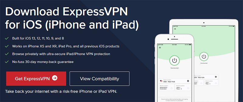 Setup of a VPN on iOS