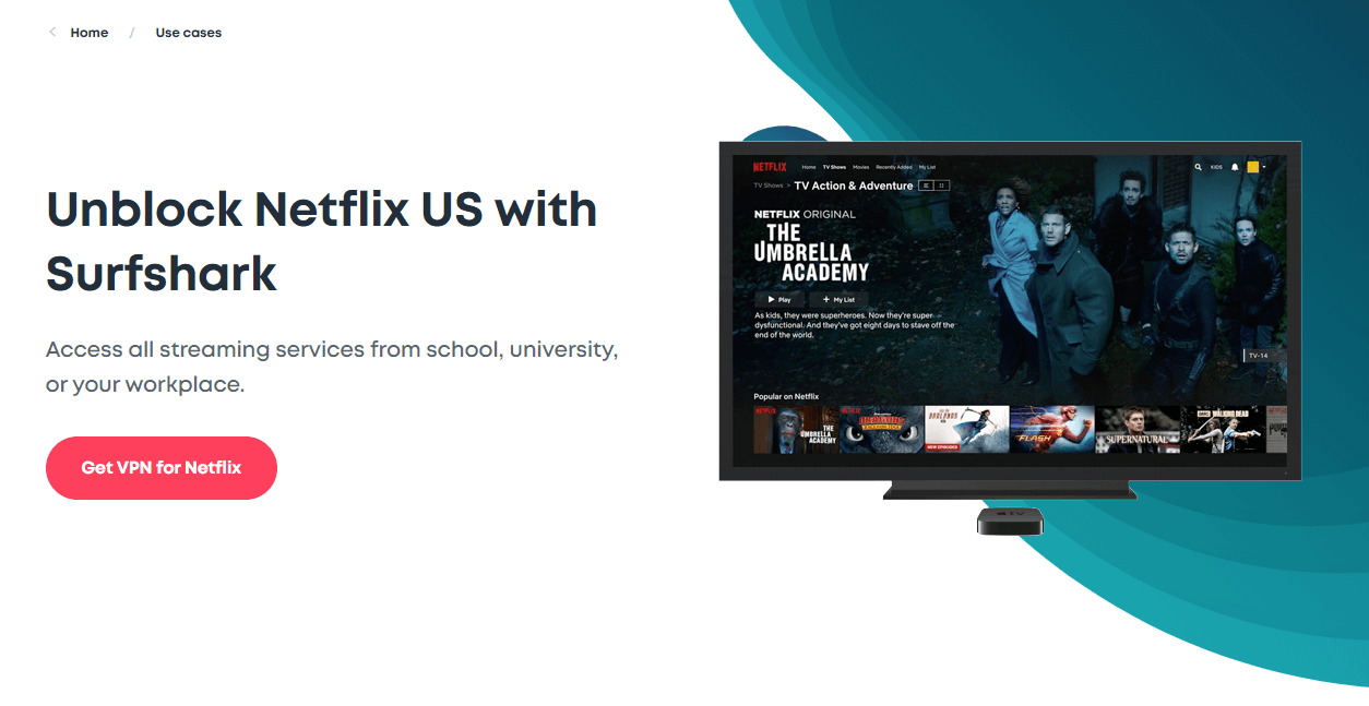 Surfshark Netflix