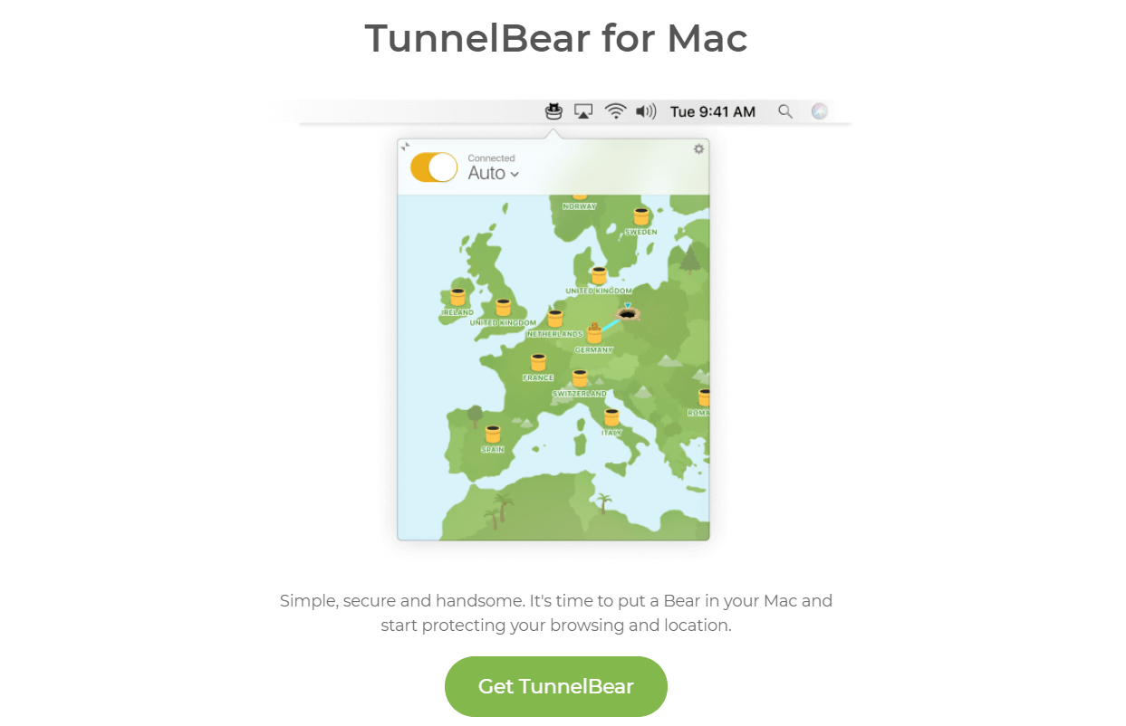 TunnelBear Mac