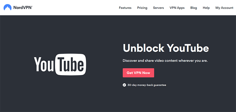 Unblock YouTube with NordVPN