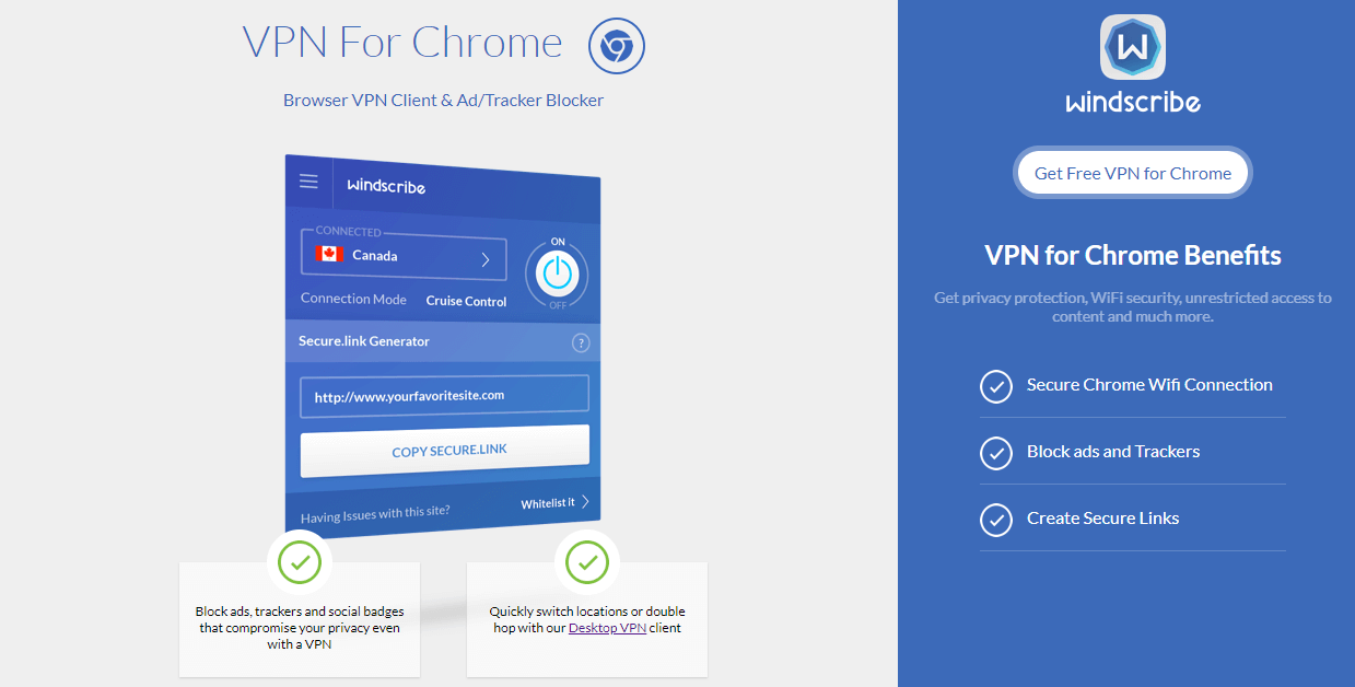 Windscribe Chrome