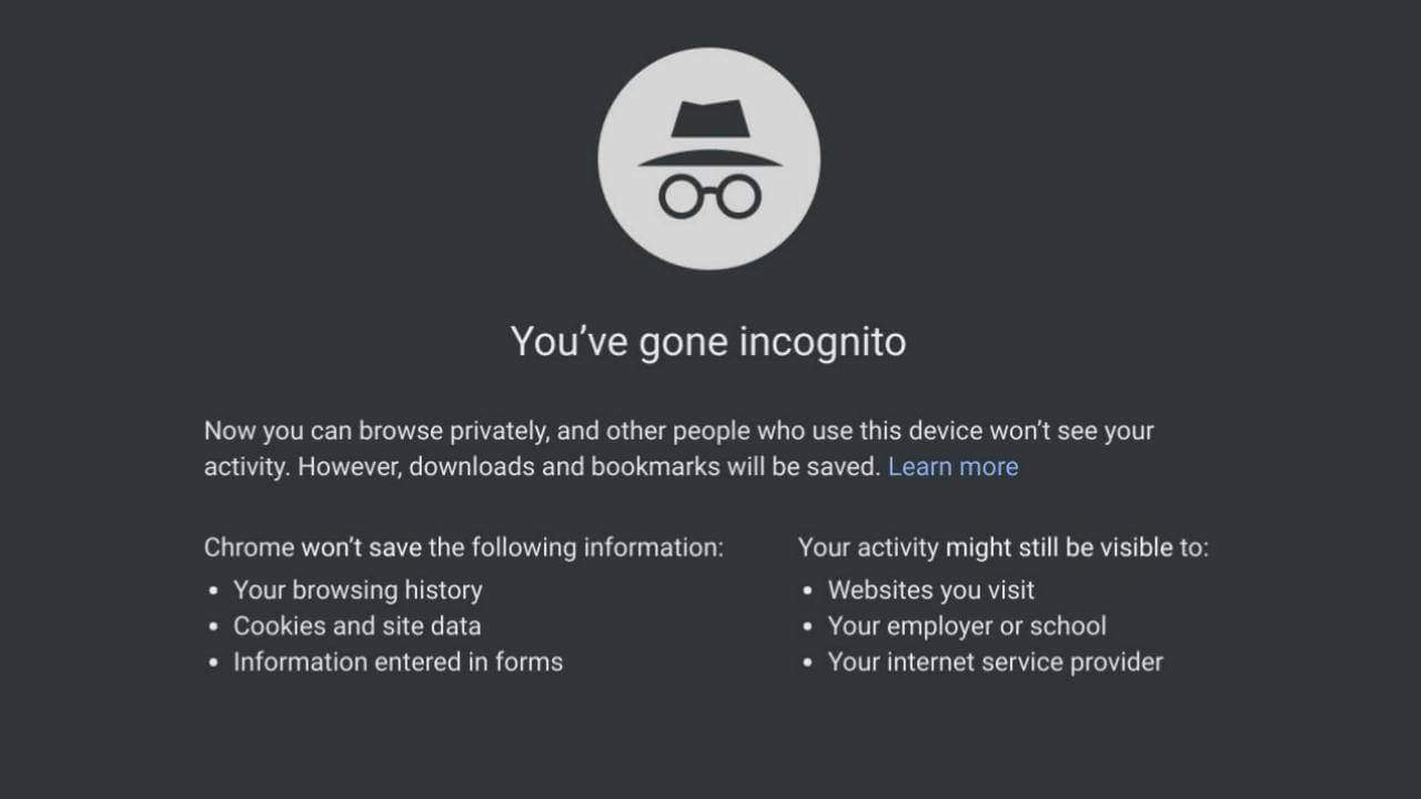 Incognito Mode