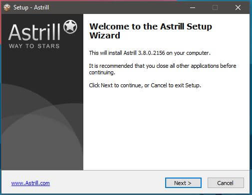 installing astrill in china