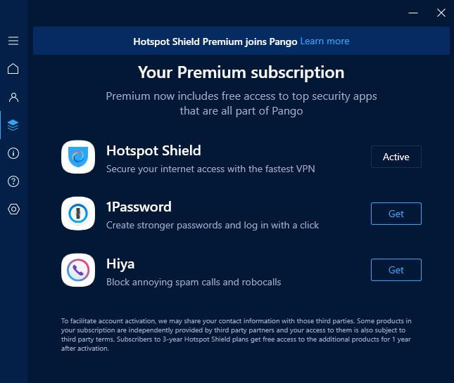 Hotspot Shield Special Features