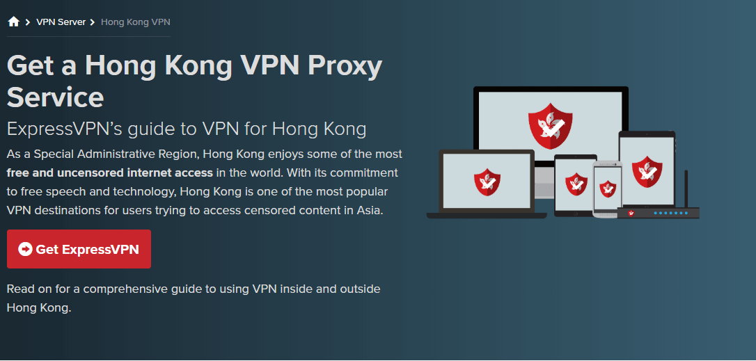 ExpressVPN Hong Kong