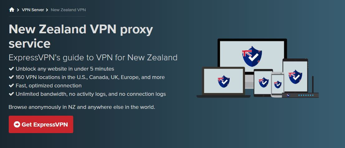 ExpressVPN New Zealand