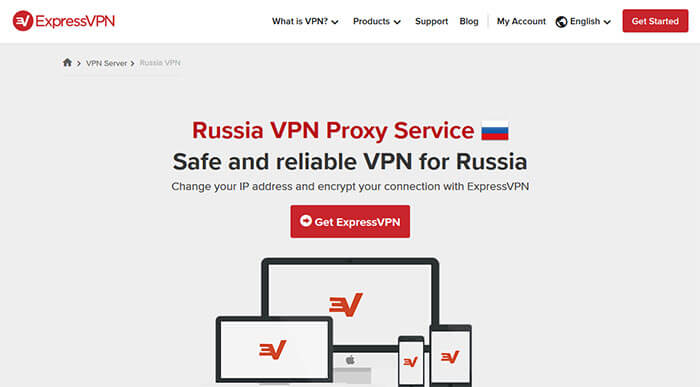 ExpressVPN in Russia