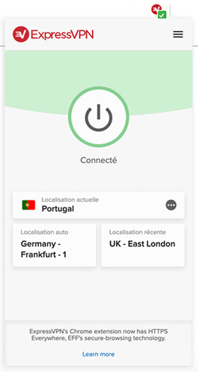 ExpressVPN on Google Chrome