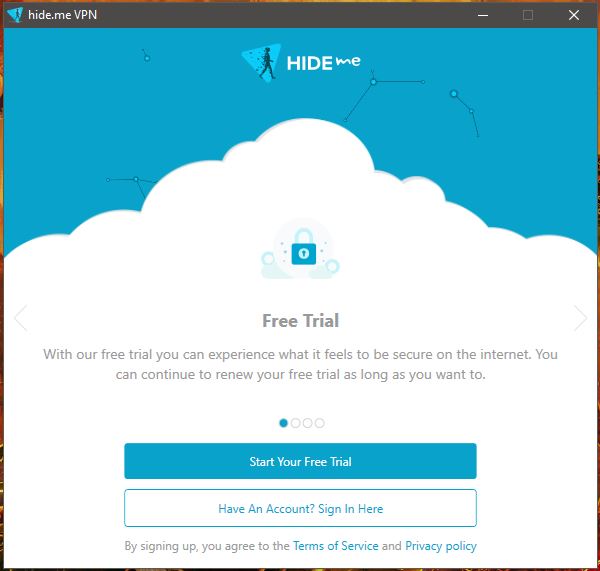 Hide.me Windows App