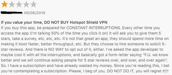 Hotspot Shield Apple Store