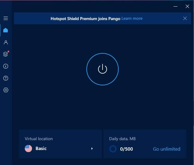 Hotspot Shield Windows App 2