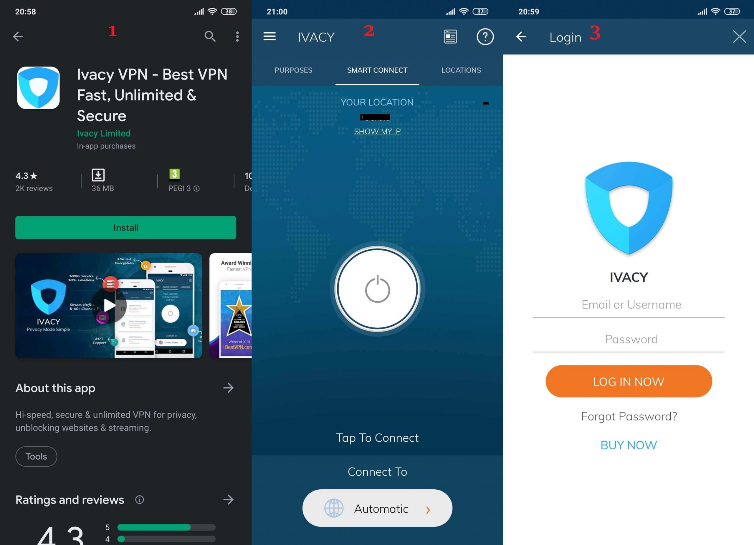 ivacy vpn download