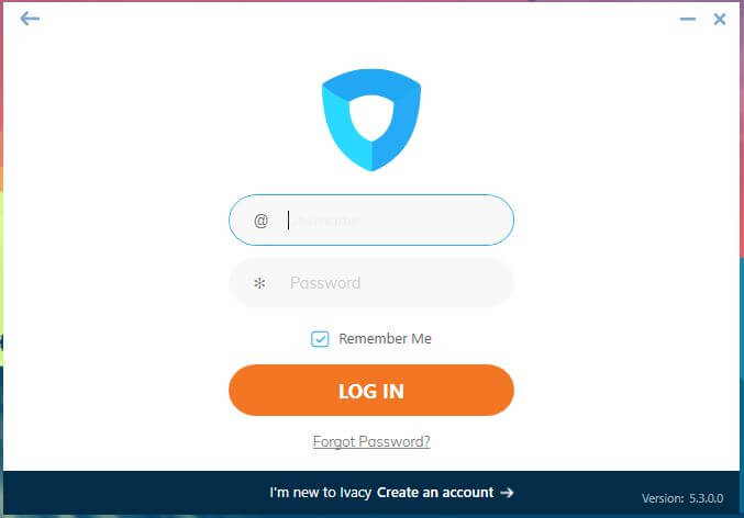 Ivacy Windows Login