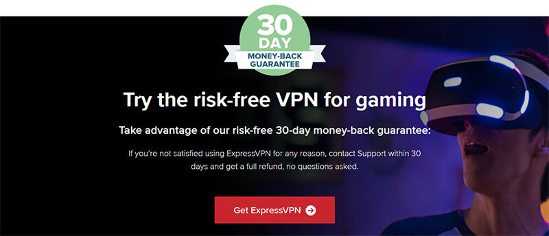 Money-back ExpressVPN GamingMoney-back ExpressVPN Gaming