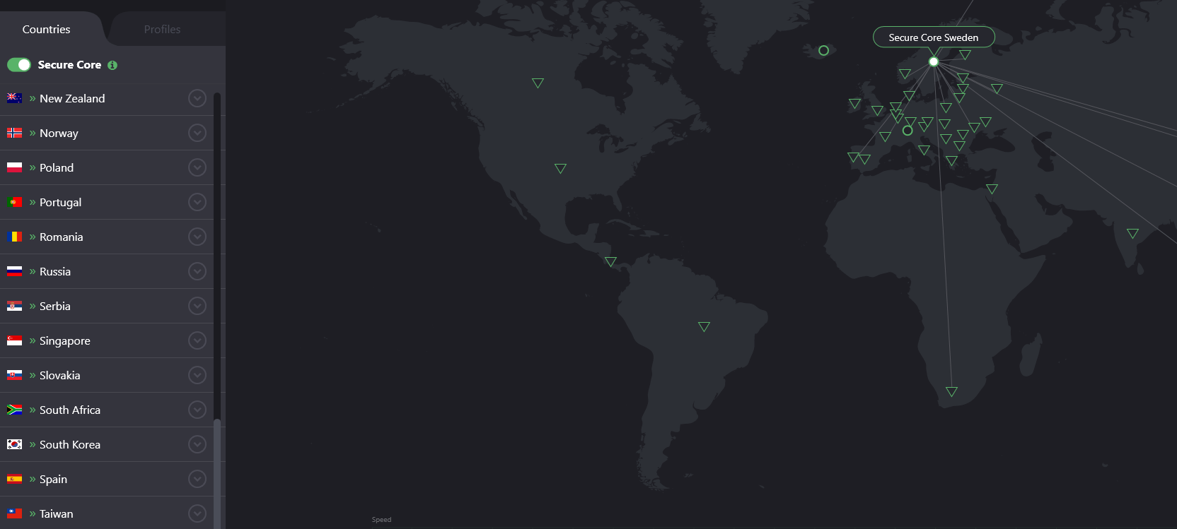 ProtonVPN Secure Core