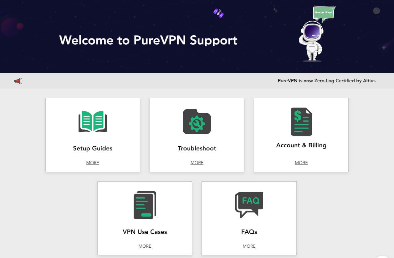 PureVPN Support Center