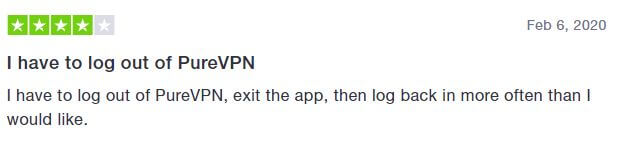 PureVPN Trustpilot