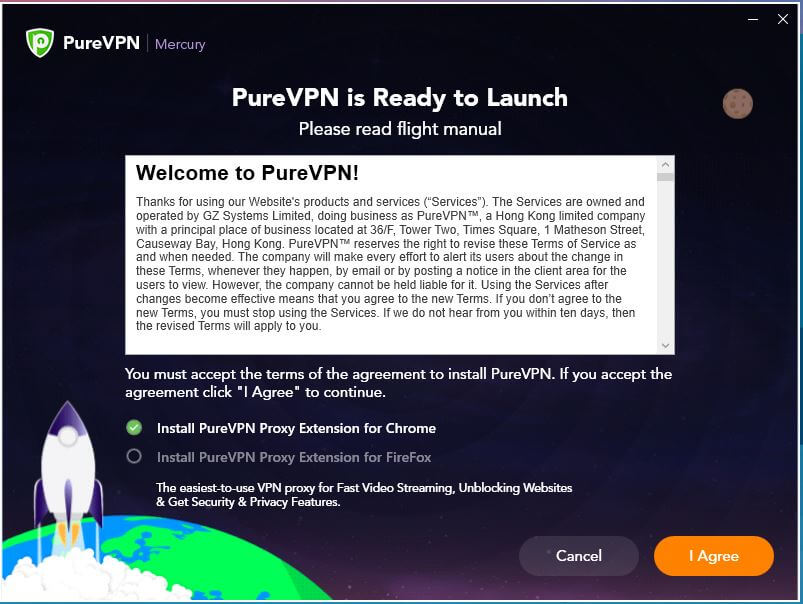 PureVPN Windows Installation 1