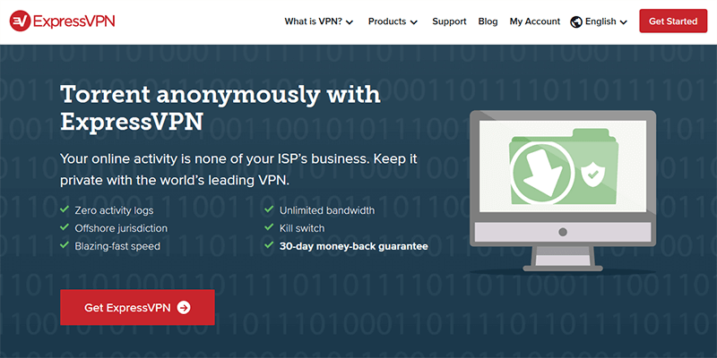 Torrenting with ExpressVPN