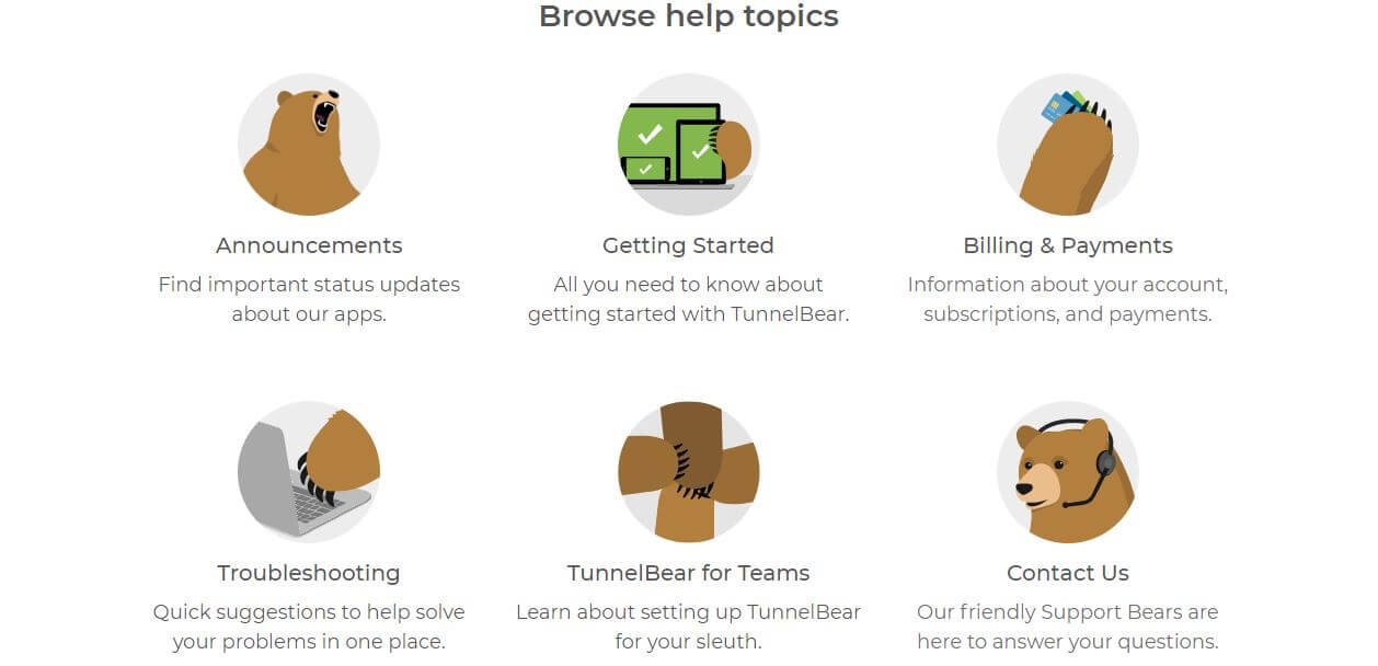 how to use tunnelbear extension