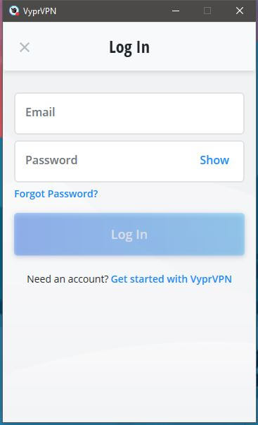 VyprVPN Windows App 2