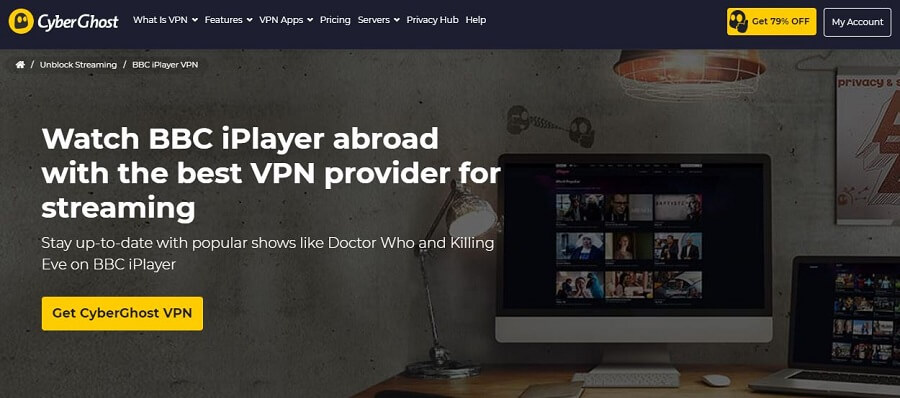 CyberGhost BBC iPlayer