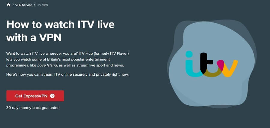 ExpressVPN ITV