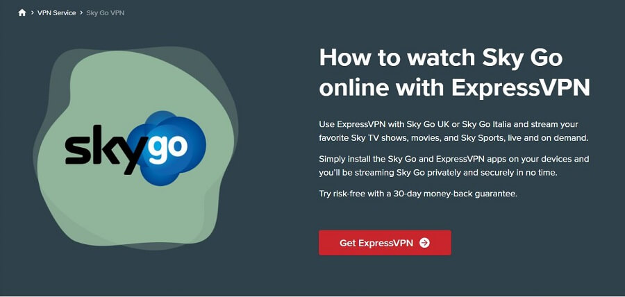 ExpressVPN Sky Sports