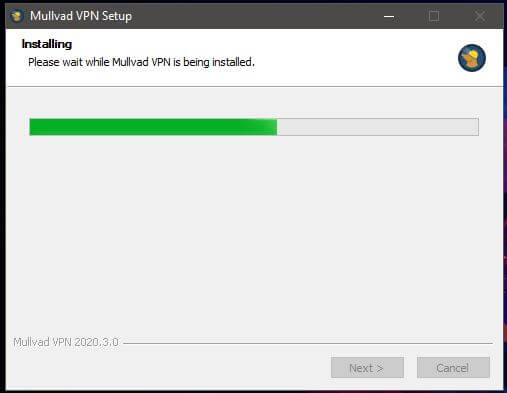 Mullvad Windows Installation