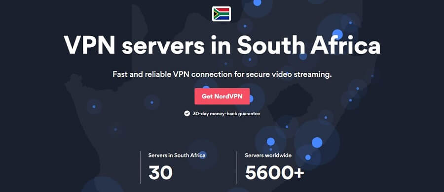 NordVPN South Africa