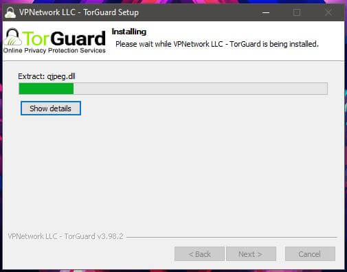 TorGuard Windows Installation 3