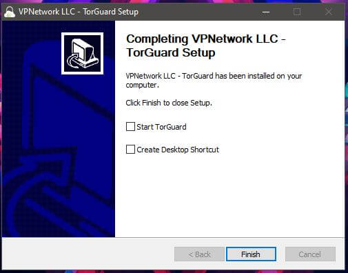 TorGuard Windows Installation 3