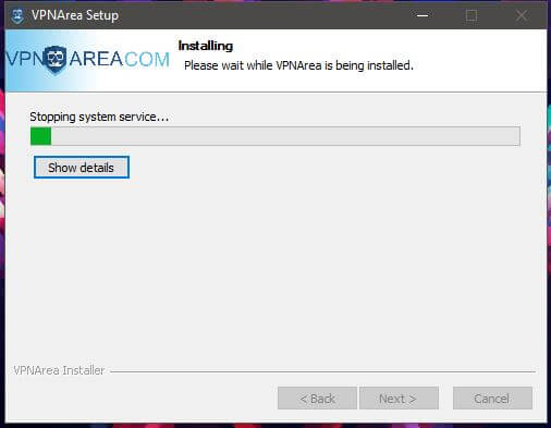 VPNarea Windows Installation 2