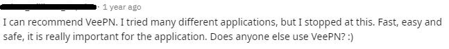 veepn review reddit