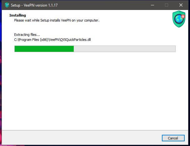 VeePN Windows Setup 2