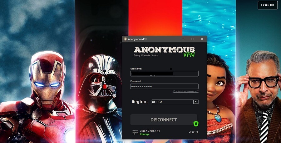 Anonymous VPN Disney+