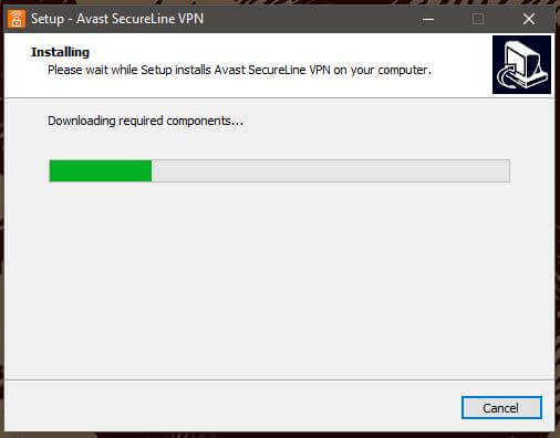 Avast SecureLine Windows Setup 3